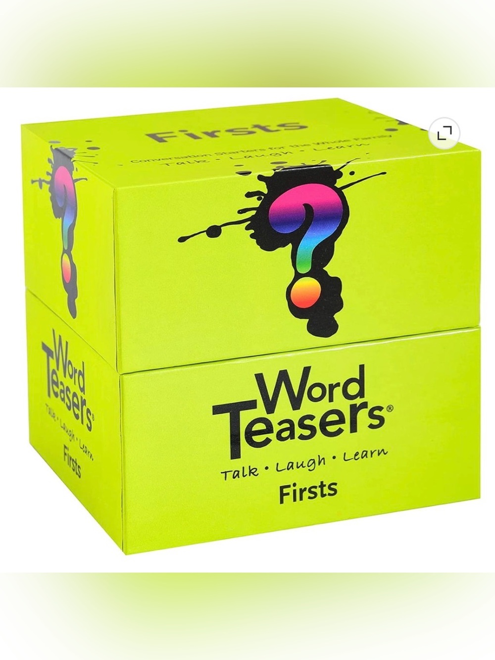 BN SEALED WORD TEASERS TALK LAUGH LEARN FIRSTS EDITION GAME